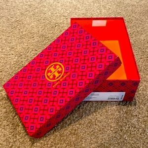 Empty Tory Burch shoebox